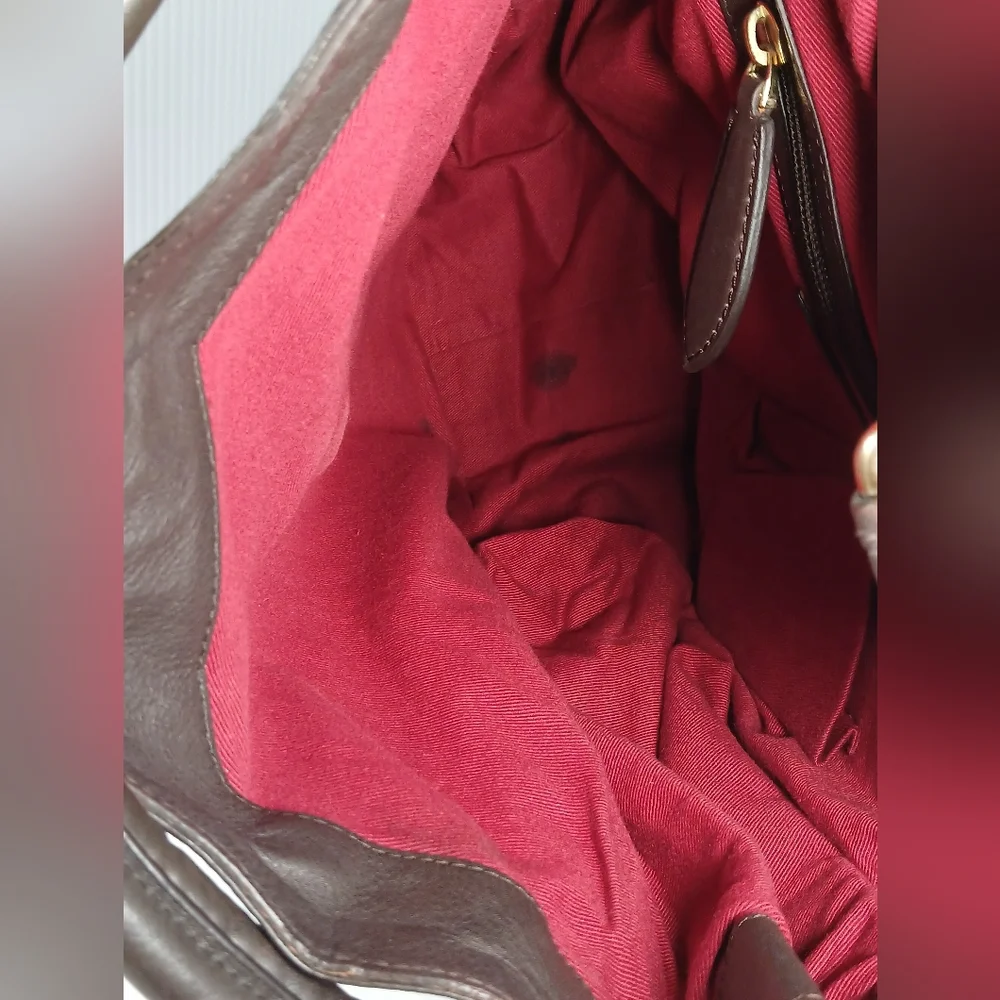 Bally dark brown Dasha hobo handbag - Picture 7 of 10